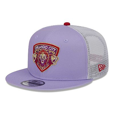 Orlando City SC Youth Hat Purple Mesh Cap MLS Soccer Adidas One Size Orlando City Soccer Hat Youth One Size Purple Cap Adidas  main image 4