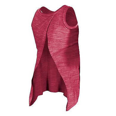 Women's New Era Cardinal Arizona Cardinals Space Dye Active Tank Top