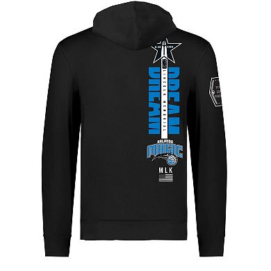 Unisex FISLL x Black History Collection Black Orlando Magic Pullover Hoodie