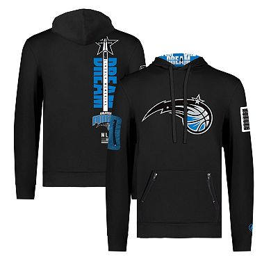 Unisex FISLL x Black History Collection Black Orlando Magic Pullover Hoodie