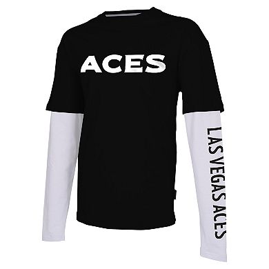 Unisex Stadium Essentials Black Las Vegas Aces Spectator Long Sleeve T-Shirt