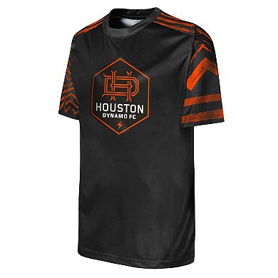 Youth Black Houston Dynamo FC 2023/24 Winning Tackle T-Shirt