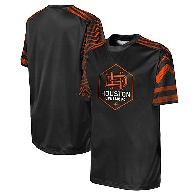 Youth Black Houston Dynamo FC 2023/24 Winning Tackle T-Shirt