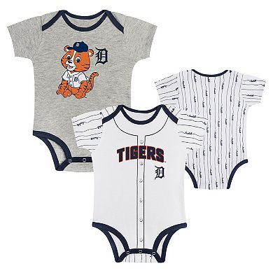 Infant Detroit Tigers Play Ball 2-Pack Bodysuit Set