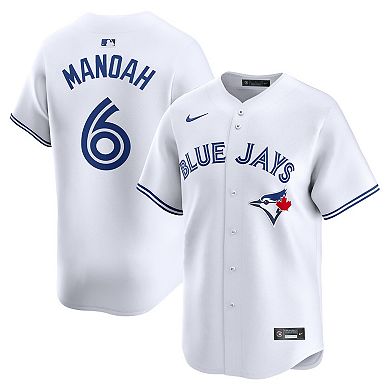 Men's Nike Alek Manoah White Toronto Blue Jays Home Limited Player Jersey