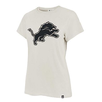 Women's '47 Cream Detroit Lions Panthera Frankie T-Shirt