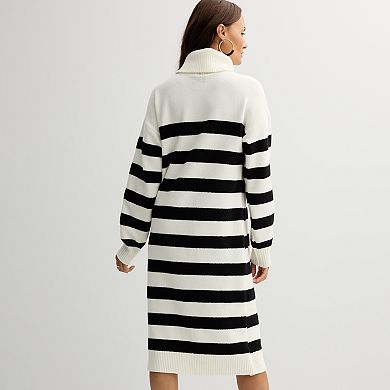 Women's Nine West Turtleneck Sweater Dress