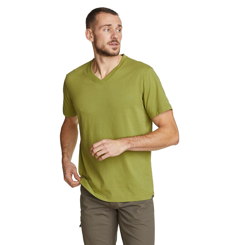 Men's Eddie Bauer Legend Short Sleeve V-Neck Tee