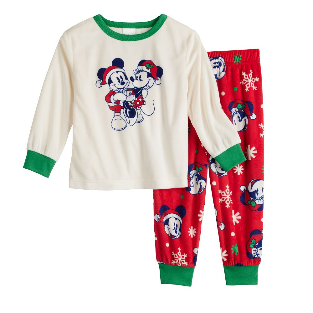 Disney's Mickey Mouse Toddler Top Bottoms Pajama Set by Jammies