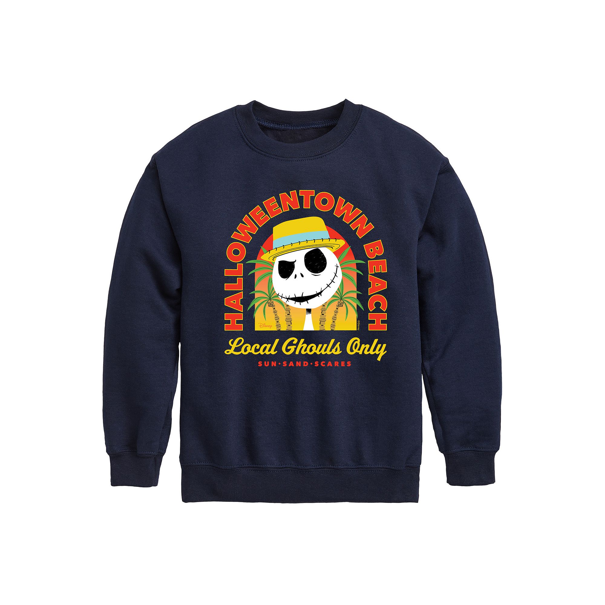 Disneys Nightmare Before Christmas Boys 8-20 Local Ghouls Fleece Sweatshir