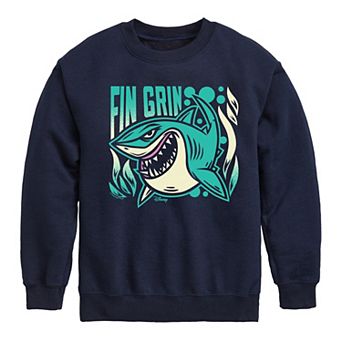 Disney's Finding Nemo Fin Boys 8-20 Grin Fleece Sweatshirt