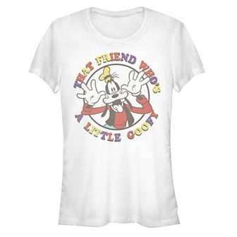 Disney's Goofy Juniors' A Little Goofy Fitted Graphic Tee