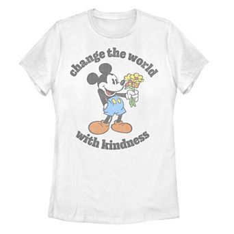 Disney's Mickey Mouse Juniors' Change The World With Kindness Graphic Tee