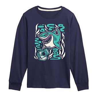Disney's Finding Nemo Bruce Boys 8-20 Long Sleeve Graphic Tee