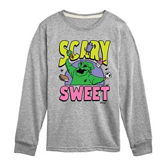 Disney's Nightmare Before Christmas Boys 8-20 Scary Sweet Long Sleeve Graphic Tee