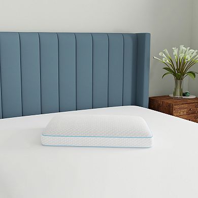 BodiPedic AeroFusion Gusseted Gel-Infused Memory Foam Bed Pillow