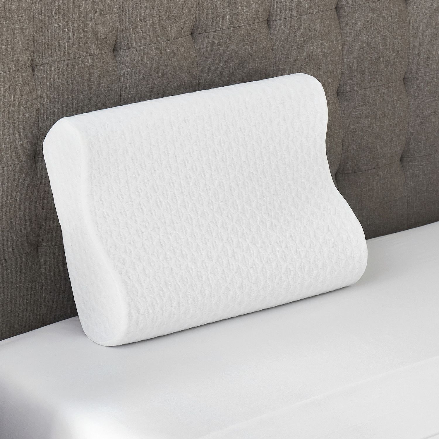 BodiPedic Gel Support Contour Memory Foam Bed Pillow