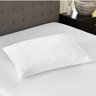 BodiPedic Custom Comfort Memory Foam Cluster Jumbo Bed Pillow