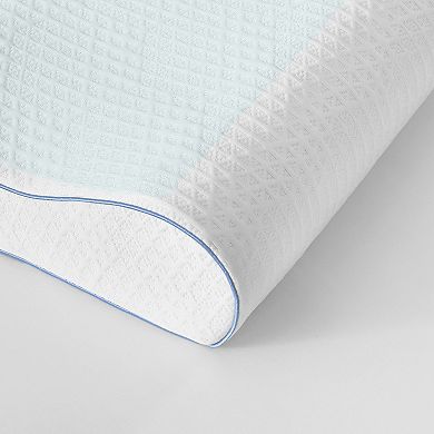 BodiPedic Cooling Gel Overlay Memory Foam Contour Bed Pillow