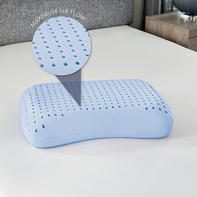 BodiPedic Side & Back Sleeper Gel-Infused Memory Foam Bed Pillow