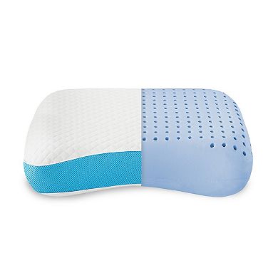 BodiPedic Side & Back Sleeper Gel-Infused Memory Foam Bed Pillow