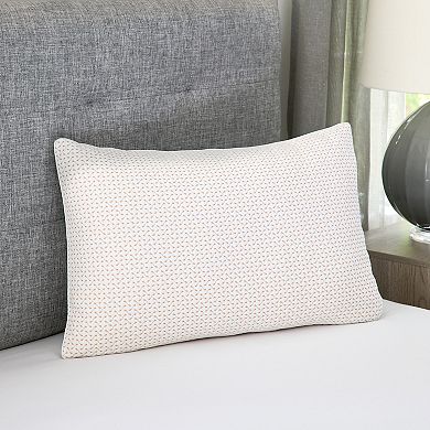 BodiPedic Gel-Infused Memory Foam Cluster Jumbo Bed Pillow with Copper Infused Cover