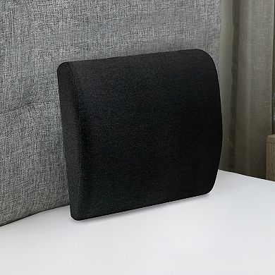 BodiPedic Lumbar Back Support Memory Foam Accessory Pillow