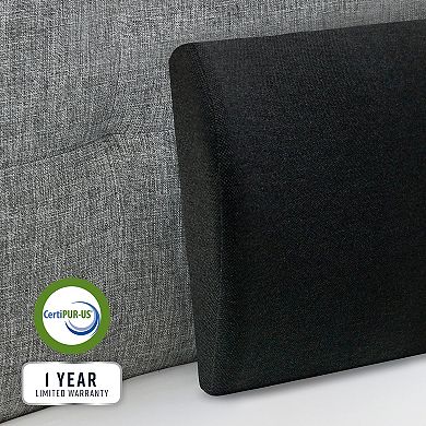 BodiPedic Lumbar Back Support Memory Foam Accessory Pillow