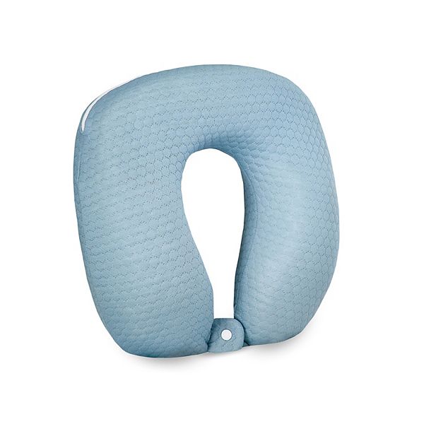 BodiPedic U-Neck Support Memory Foam Accessory Pillow - Gray