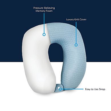 BodiPedic U-Neck Support Memory Foam Accessory Pillow