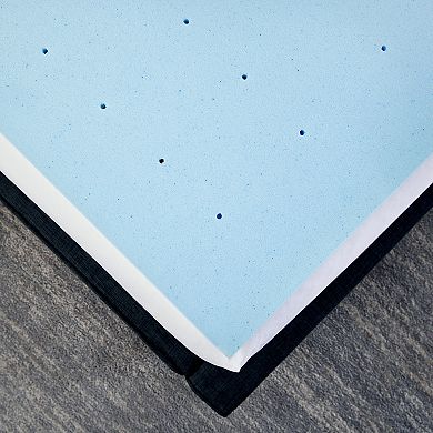 BodiPedic 2-Inch Gel-Infused Memory Foam Mattress Topper