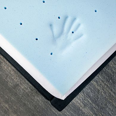 BodiPedic 3-Inch Gel-Infused Memory Foam Mattress Topper