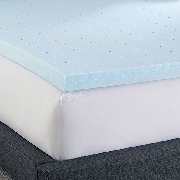 Gel infused memory foam mattress online
