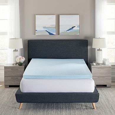 BodiPedic 4-Inch Gel-Infused Memory Foam Mattress Topper
