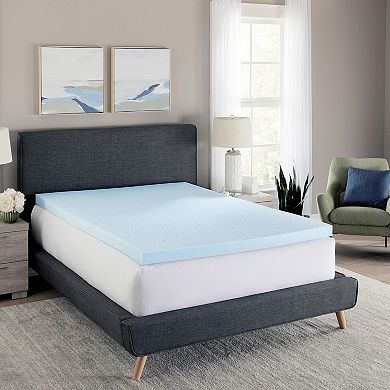 BodiPedic 4-Inch Gel-Infused Memory Foam Mattress Topper