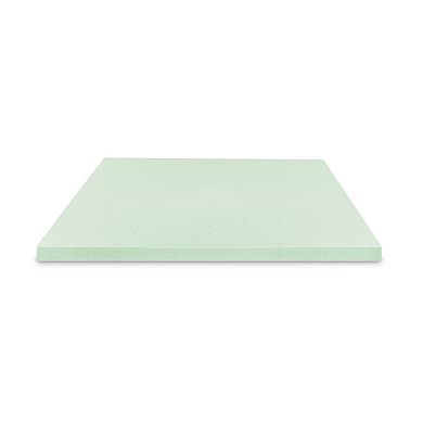 BodiPedic 3-Inch Green Tea Infused Memory Foam Mattress Topper
