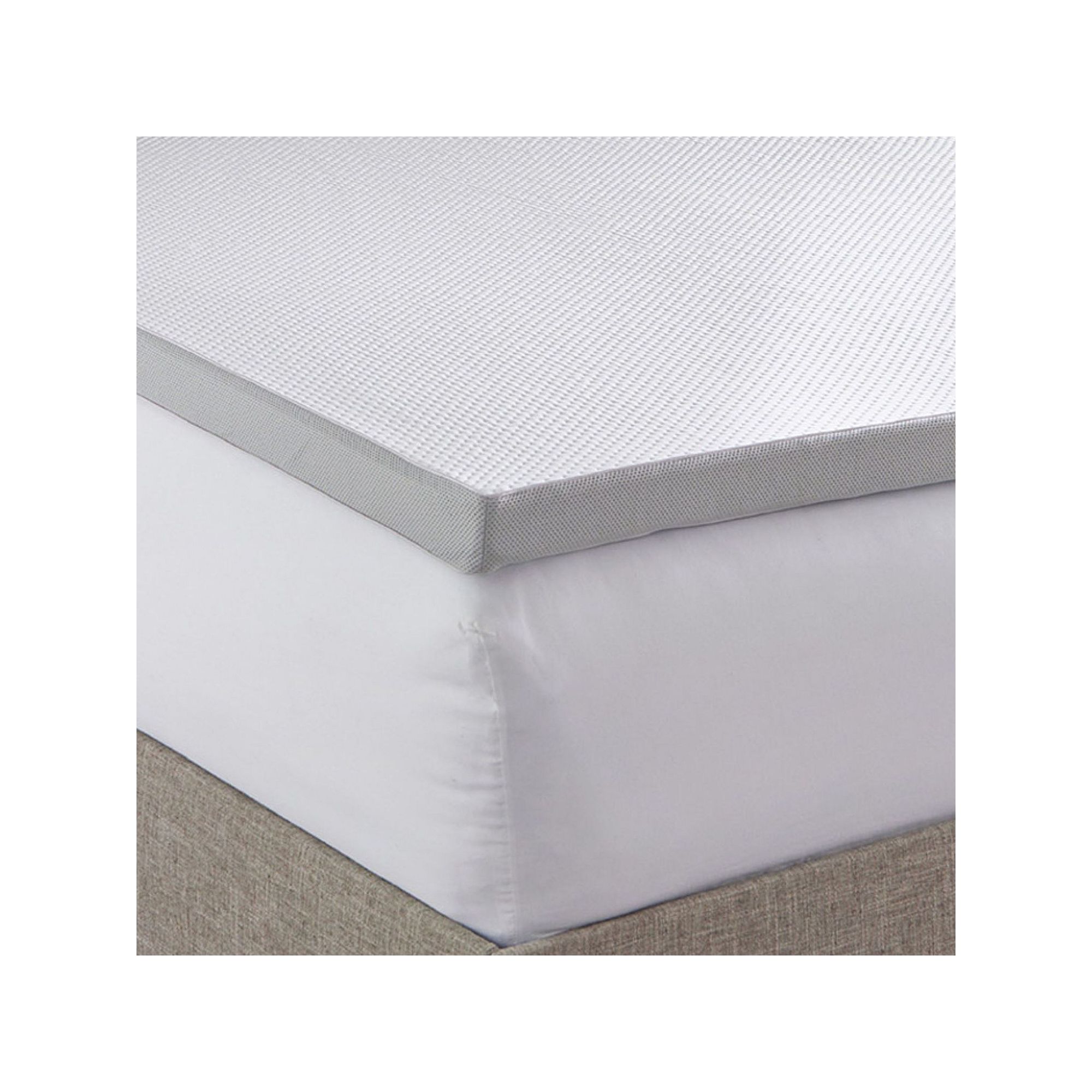 BodiPedic 2-Inch Cooling Gel Memory Foam Mattress Topper with Graphene Infu