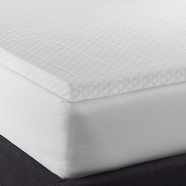BodiPedic 3Inch Zoned Comfort Memory Foam Mattress Topper