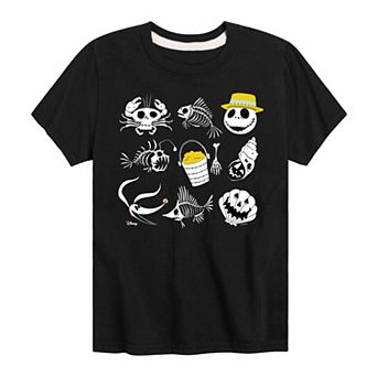 Disney's Nightmare Before Christmas Boys 8-20 Beach Crew Graphic Tee