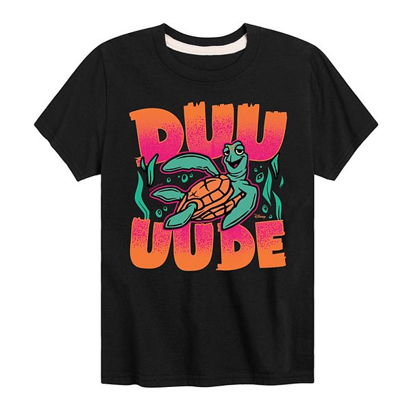 Disney's Finding Nemo Crush Boys 8-20 Duuuude Graphic Tee