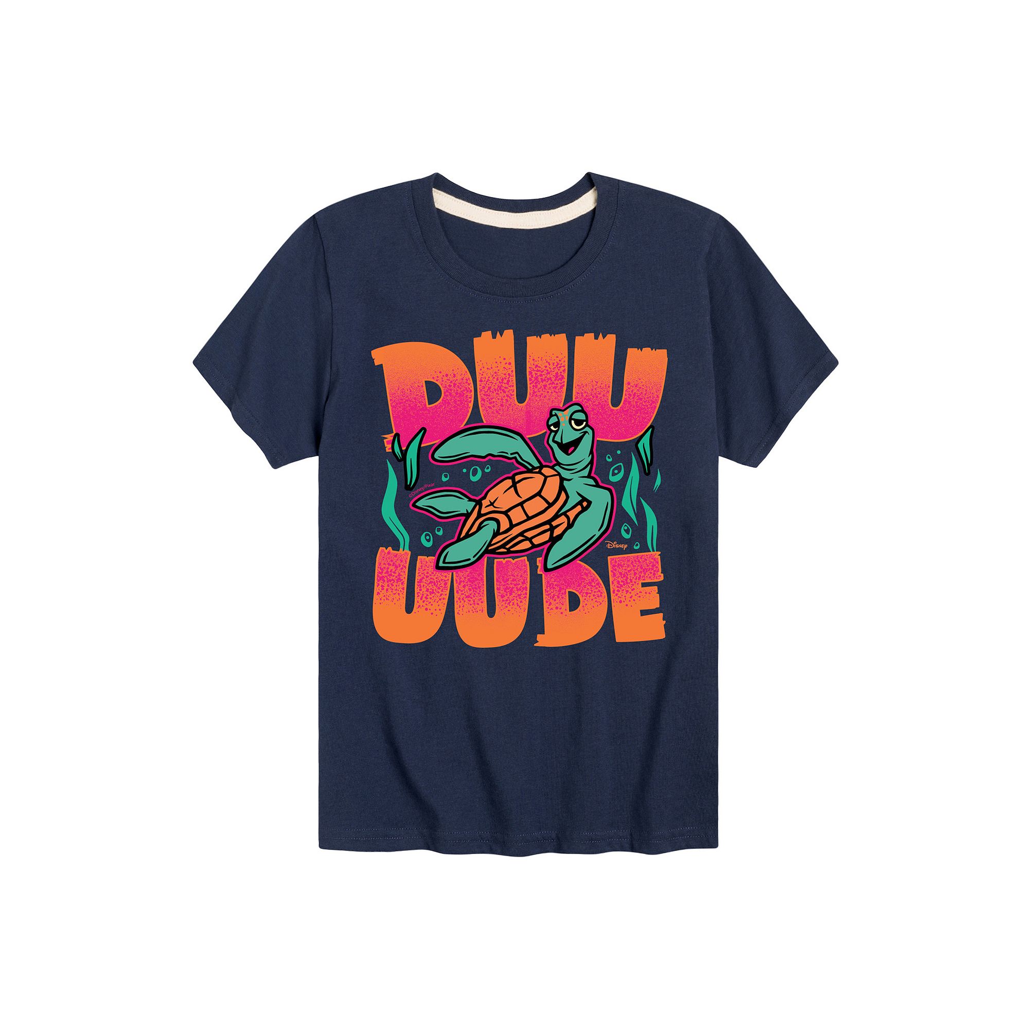 Disneys Finding Nemo Crush Boys 8-20 Duuuude Graphic Tee, Boys, Size: Sma