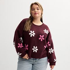 Kohls womens plus size sweaters best sale