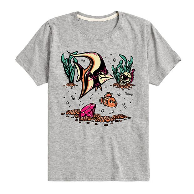 Disney's Finding Nemo Gill & Nemo Boys 8-20 Graphic Tee