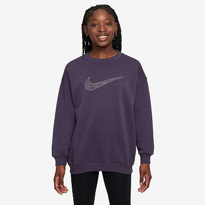 Nike swoosh crewneck best sale