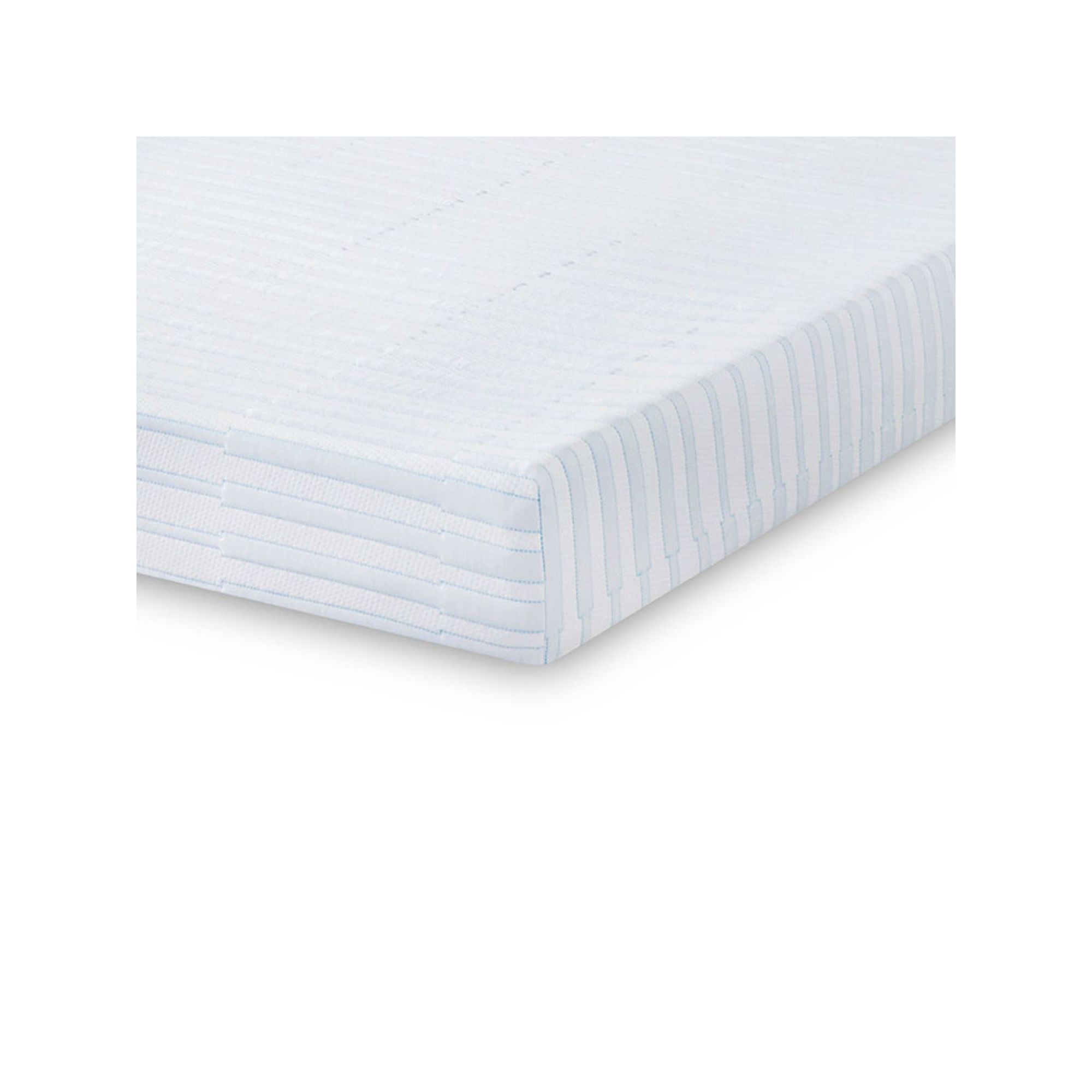BodiPedic 8-Inch Triple Layer Support Memory Foam Mattress, Size: King, Whi