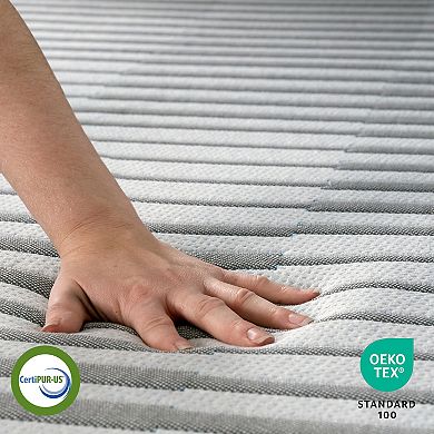 BodiPedic 10-Inch Triple Layer Support Memory Foam Mattress