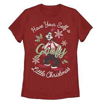 Disney's Goofy Juniors' Have Yourself A Goofy Little Christmas Graphic Tee