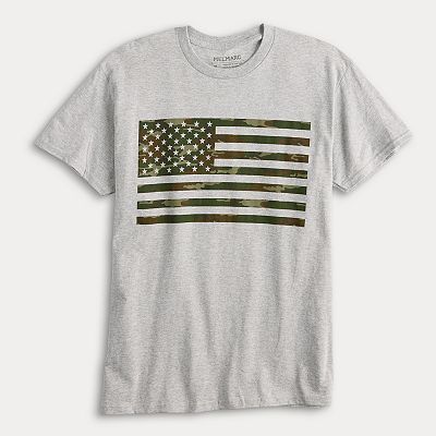 Men's Americana Flag Short Sleeve Graphic Tee