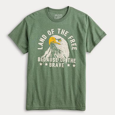 Men's Americana Free Eagle Short Sleeve Graphic Tee