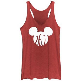 Disney's Mickey Mouse Juniors' Runner 26.2 Racerback Graphic Tank